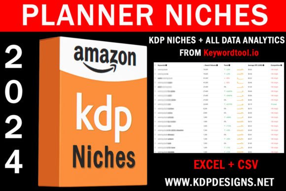 Download Amazon KDP Planner Niches 2024 - Premium Bundle