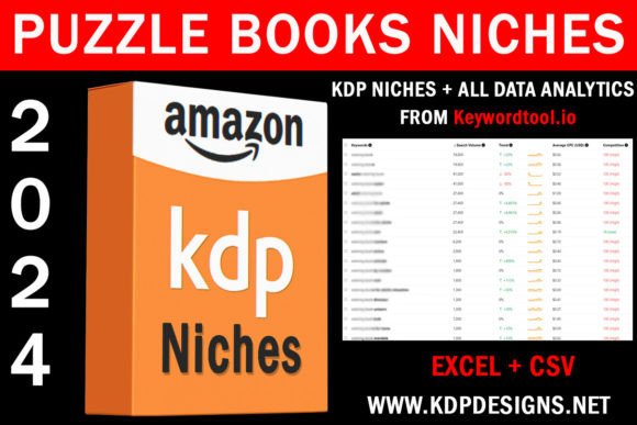 Download Amazon KDP Puzzle Book Niches 2024 - Premium Resources