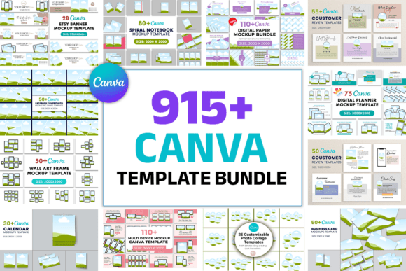 Download 915+ Canva Template Bundle Mega Pack - Pack Collection