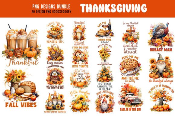 Download Thanksgiving &amp; Fall Bundle Pack - Pack Collection