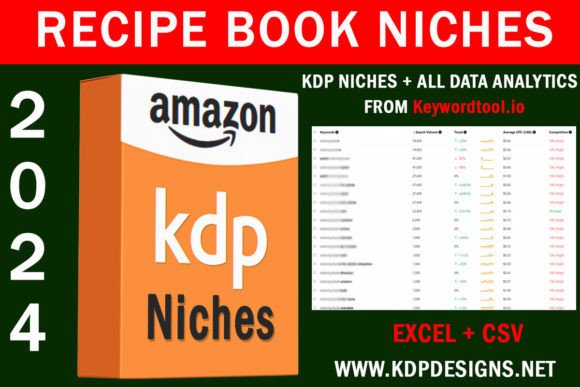 Download Amazon KDP Recipe Book Niches 2024 - Premium Resources